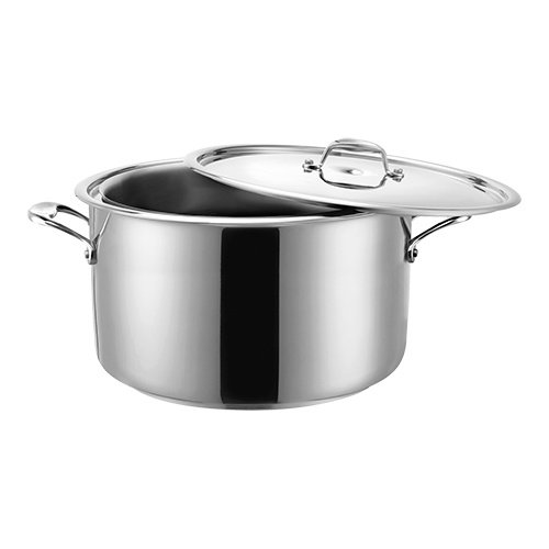  HorecaTraders Bain Marie Pan | RVS | 8.6 L | Ø32 x 19 cm 