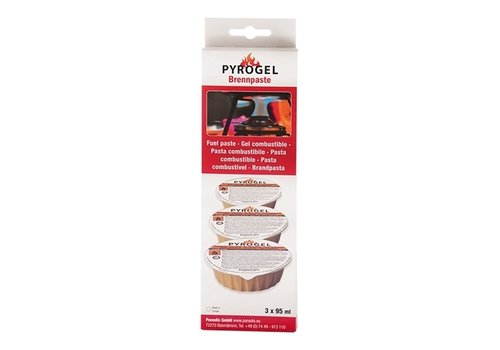  HorecaTraders Pâte combustible | 80 grammes | 3 pièces 