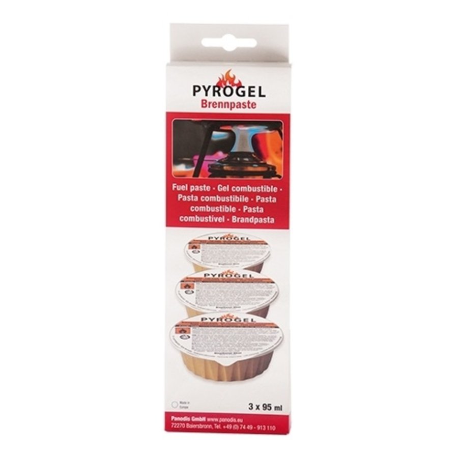 Pâte combustible | 80 grammes | 3 pièces