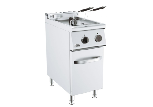  Combisteel Friteuse professionnelle | acier inoxydable | 18 L | 40 x 70 x 90 cm 