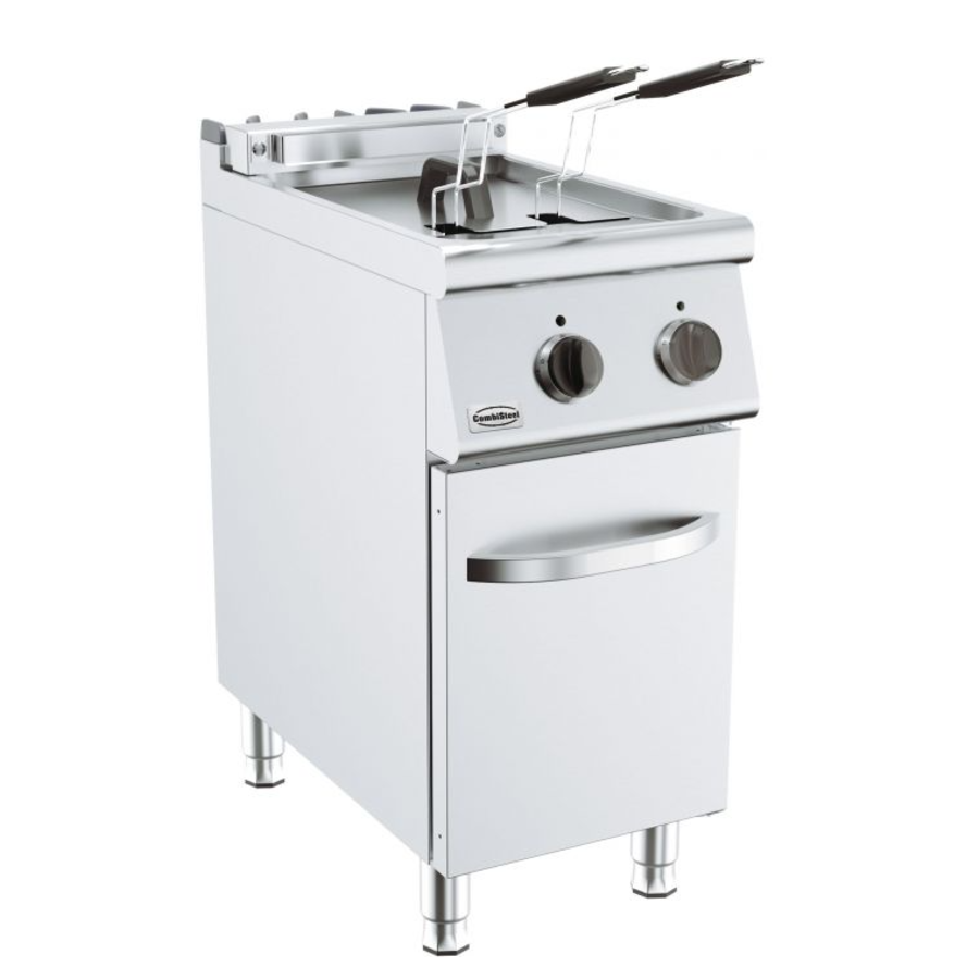 Friteuse professionnelle | acier inoxydable | 18 L | 40 x 70 x 90 cm