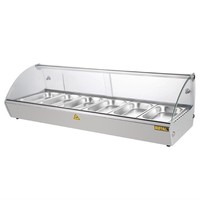 Warmhoudvitrine | 68L | 22 kg | 230V | 33.6 x 112.7 x 42 cm