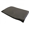 HorecaTraders Cushion for folding chair | Leatherette | Black | 4 pieces