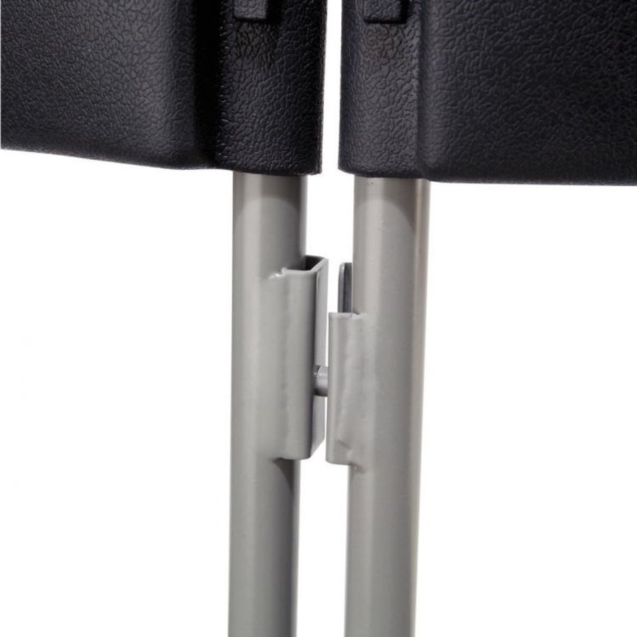 Chaise pliante Europe Connect | Plastique | Noir | 10 pièces