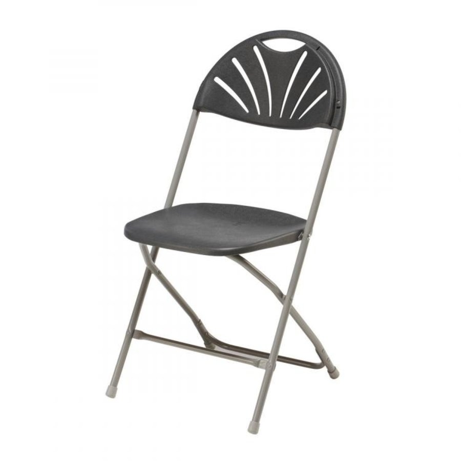 Chaise pliante Globe | Polypropylène | Anthracite | 10 pièces