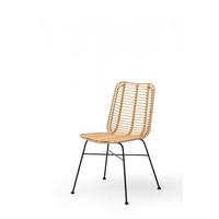 Stapelbare Stoel Palm | PE Rattan | Beige