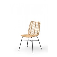 Stapelstuhl Palm | PE-Rattan | Beige