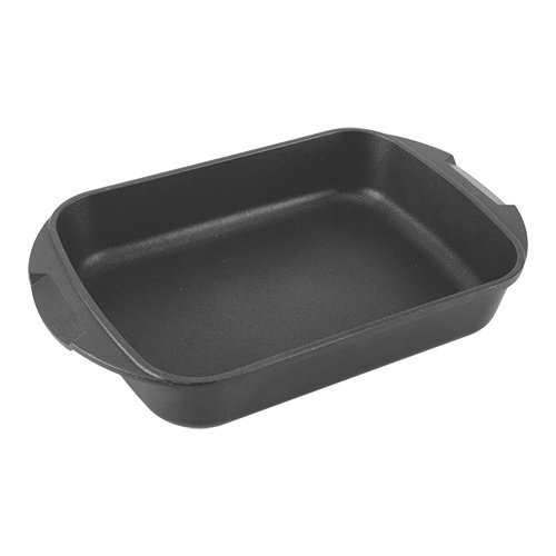  HorecaTraders Roasting tin | Nonstick | Cast aluminum | 1.57kg | 25x35x7.5cm 