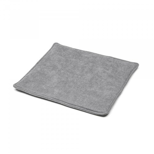  HorecaTraders Cushion for Wirechairs | Polyester | Gray | 45x36cm | 4 pieces 