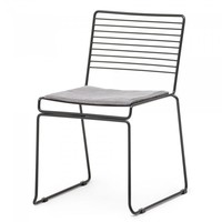 Cushion for Wire Chairs | Polyester | Grey | 45 x 36 cm | 4 pieces