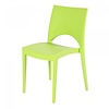 HorecaTraders Stackable chair June | Polypropylene | Lime green | 4 pieces