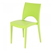 HorecaTraders Stacking chair June | Polypropylene | Lime green | 4 pieces