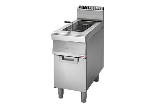  HorecaTraders Friteuse | acier inoxydable | 41 kg | 13 L | Gaz | Infiniment variable 