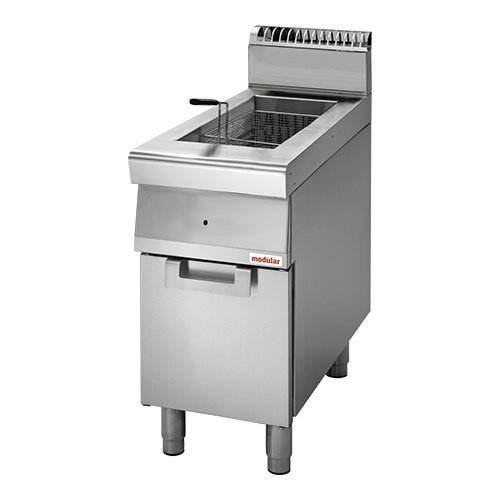  HorecaTraders Friteuse | RVS | 41 kg | 13 L | Gas | Traploos 
