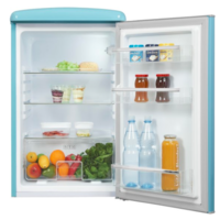 Refrigerator with 3 shelves 1 drawer | 3 Colors | 57.5x54.5x(h)89.5 cm | 122 L