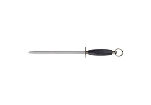  HorecaTraders Fusil à aiguiser | Acier | Plastique | 43 cm 