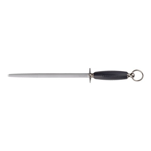 HorecaTraders Fusil à aiguiser | Acier | Plastique | 43 cm 