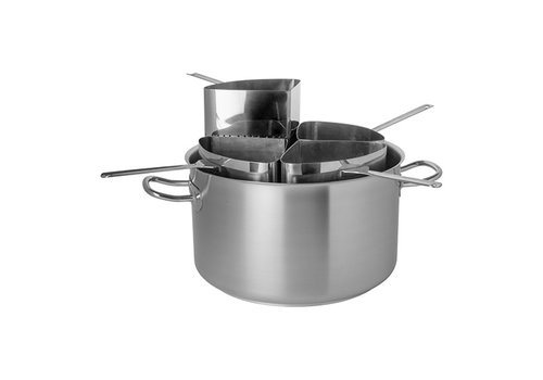 HorecaTraders Pasta-kookpan | RVS | 31.4 L | Ø40 cm 