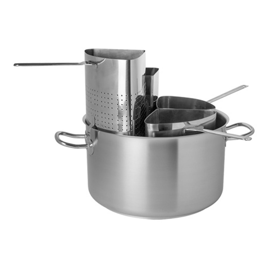 Pasta Casserole | stainless steel | 31.4 L | Ø40 cm