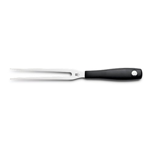  HorecaTraders Fourchette à viande | acier inoxydable | Plastique | 28,5 cm 