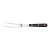 HorecaTraders Fourchette à viande | Courbé | acier inoxydable | Plastique | 26,6 cm
