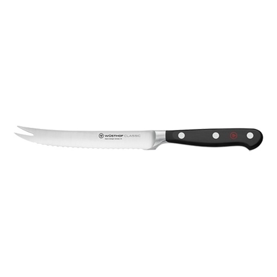 Tomato knife | Stainless steel | Plastic | 24.9 cm