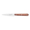 HorecaTraders Couteau de bureau | acier inoxydable | Bois | 18,2 cm