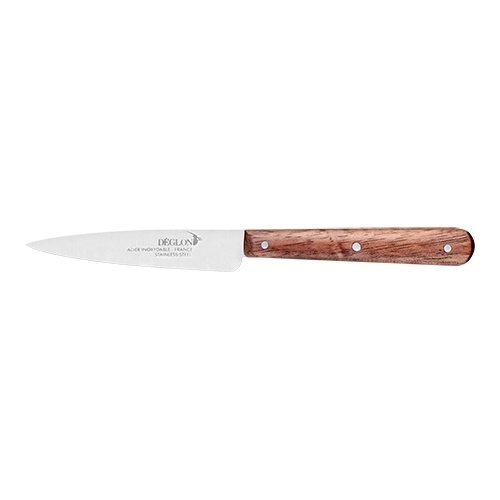  HorecaTraders Paring knife | stainless steel | Wood | 18.2cm 