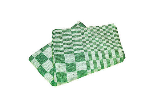  HorecaTraders Tea towel | Cotton | Green | 65x65cm 