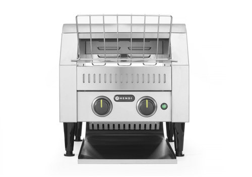  Hendi Walk-through Toaster | stainless steel | Black 