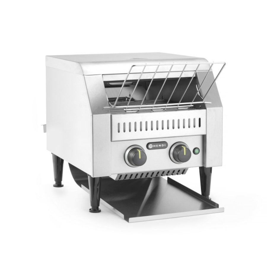 Walk-through Toaster | stainless steel | Black