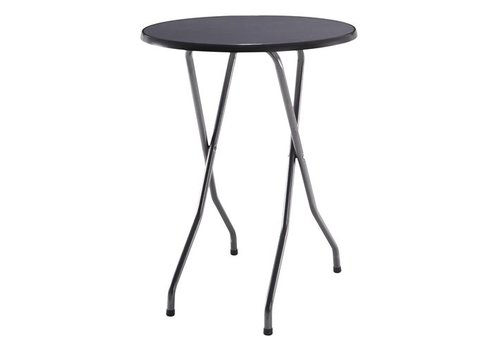  HorecaTraders Standing table | Hammertone/Anthracite | Gray | Ø85 x 110 cm 