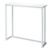 HorecaTraders Standing table | Steel | White | 3 Formats