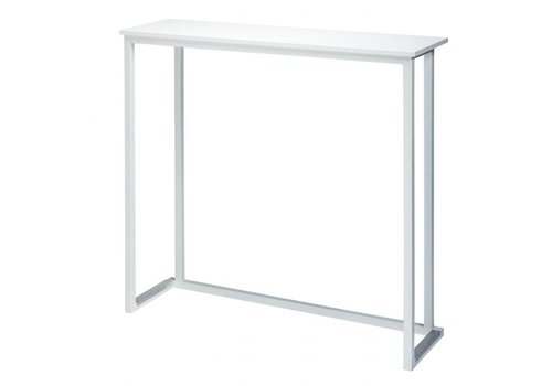  HorecaTraders Standing table | Steel | White | 3 Formats 