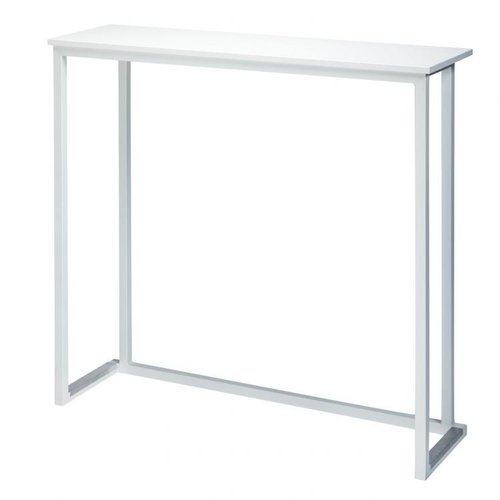  HorecaTraders Standing table | Steel | White | 3 Formats 