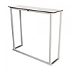 HorecaTraders Table de bar | Acier/Volkern | Blanc | 3 formats