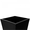 HorecaTraders Table Cadre Conique | Noir | 2,8 x 67 x 67 cm