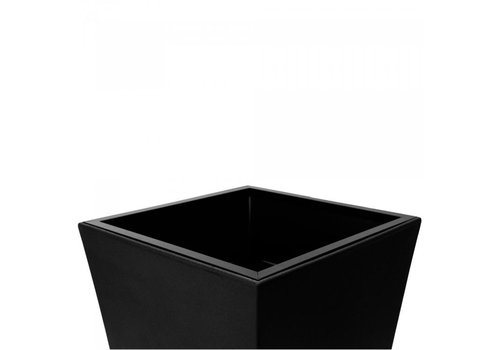  HorecaTraders Table Cadre Conique | Noir | 2,8 x 67 x 67 cm 