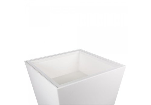  HorecaTraders Table Conic Insert | White | 4 kg | 67x67x25cm 