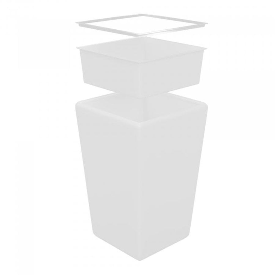 Table Conic Insert | White | 4 kg | 67x67x25cm