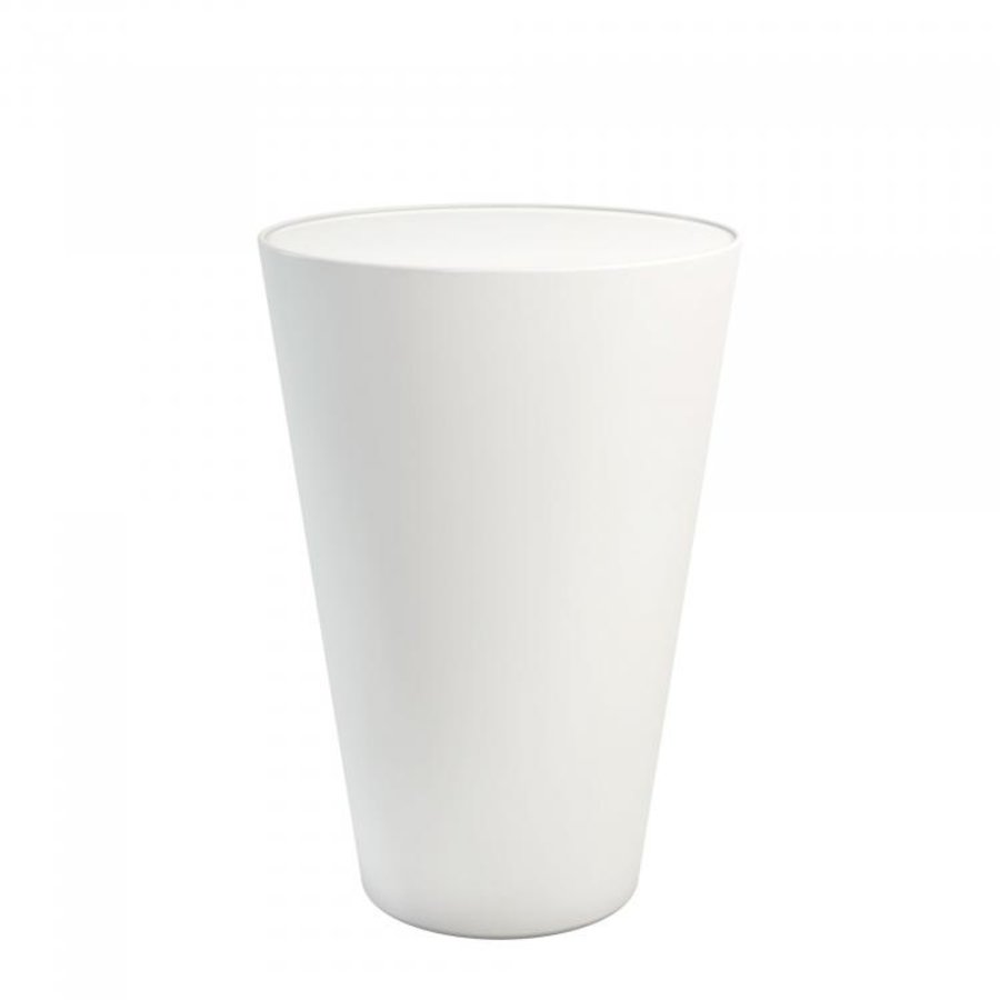 Standing table Conic-O | Plastic | White | Ø75 x 110 cm