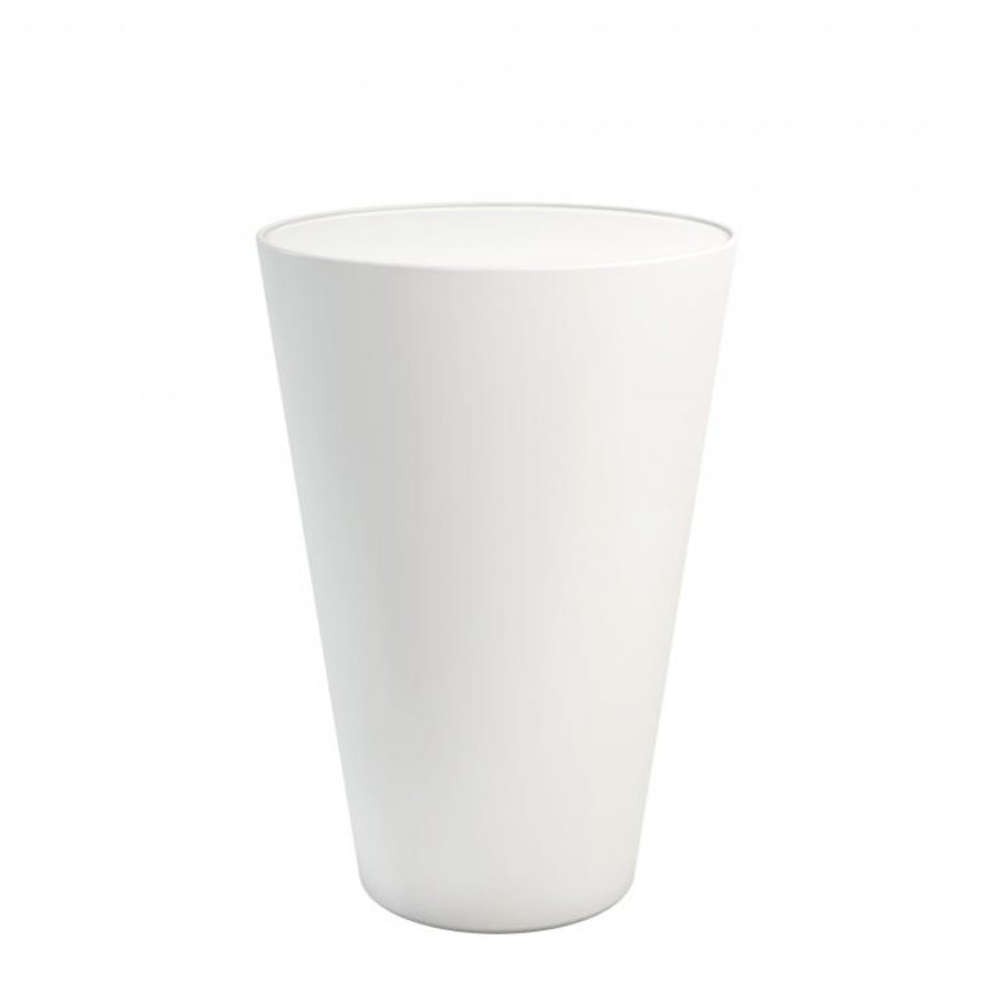 Table haute Conic-O | Plastique | Blanc | Ø75 x 110 cm
