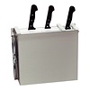 Wüsthof Porte-couteaux | acier inoxydable | Montage mural | 3,14 kg | 29,5 x 36,5 x 13,5 cm