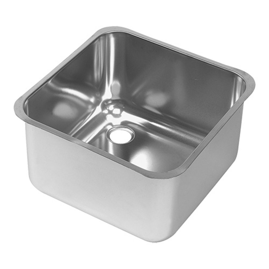 Waschbecken | Edelstahl | 3,6 kg | 40 x 40 x 30 cm