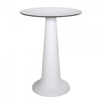 High table Vase Party | Polypropylene/Volkern | White | Ø80 x 110 cm