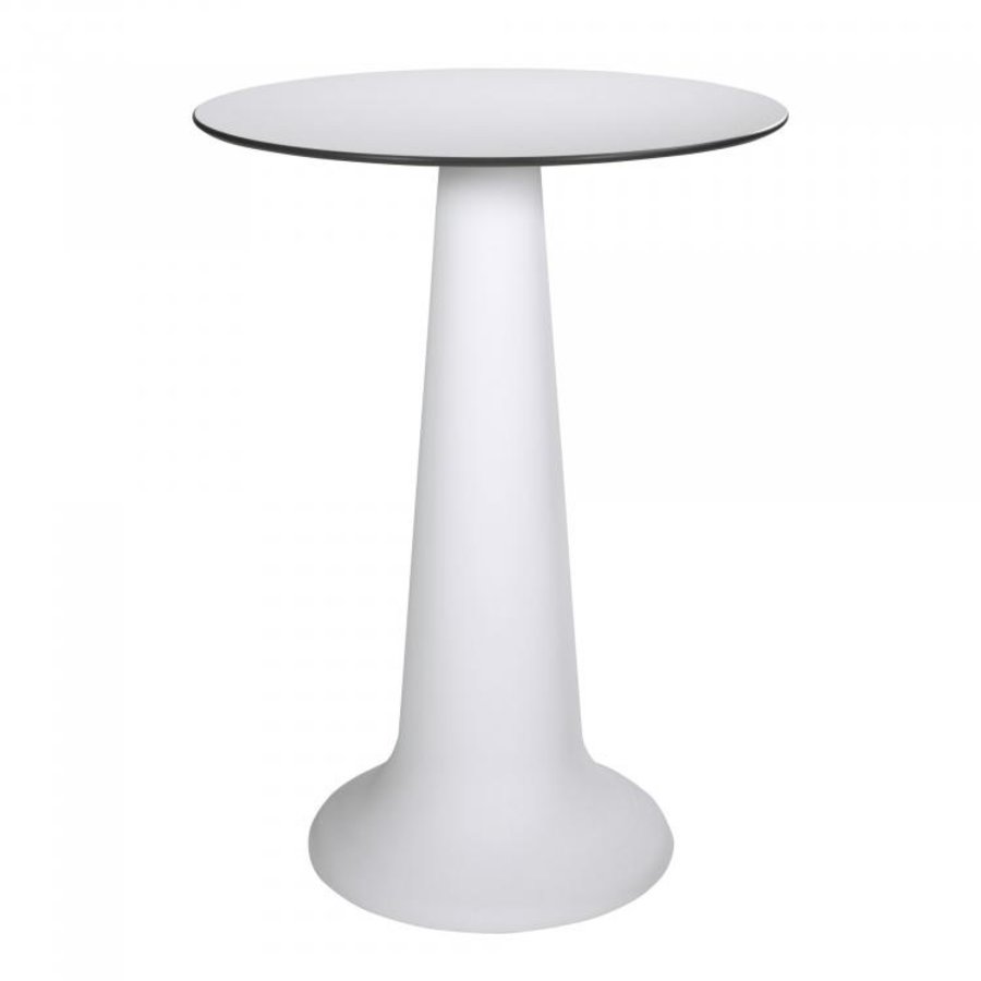 Standing table Vase Party | Polypropylene/Volkern | White | Ø80 x 110 cm