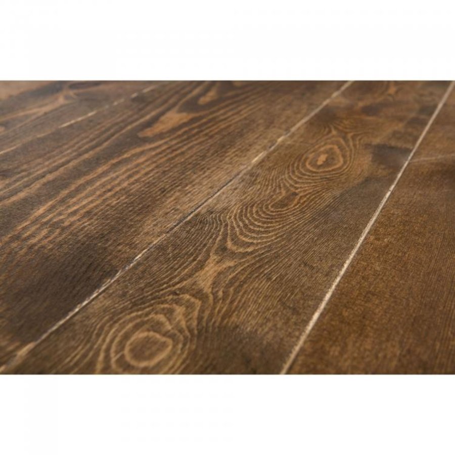 Table pliante Fermette Ronde | Pin antique | Bois | Ø152 x 74 cm