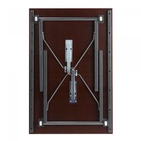 Klapptisch U-Tisch | Melamin | Hellgrau | 120 x 80 x 74 cm