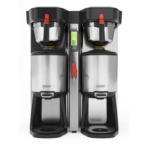  Bravilor Bonamat Machine à café Aurora TWH | 2 Systèmes de brassage | 2 x 5 L | 626 x 595 x 815 mm 