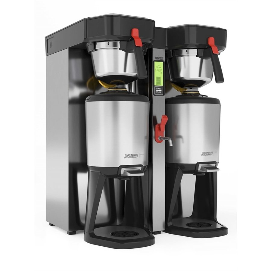Kaffeemaschine Aurora TWH | 2 Brühsysteme | 2 x 5 L | 626 x 595 x 815 mm
